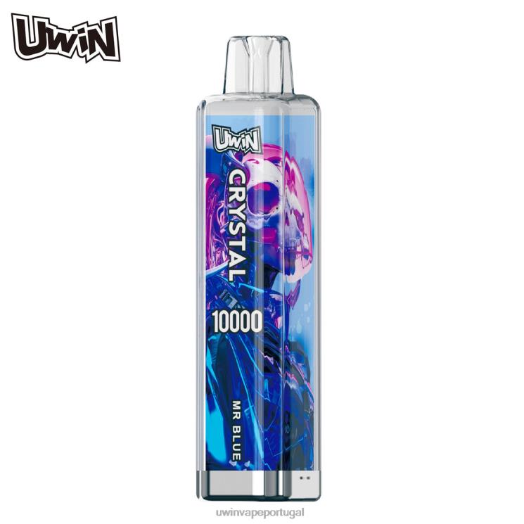 Uwin Vape Loja senhor azul | UWIN CRYSTAL 10.000 vapores descartáveis 84J8Z15